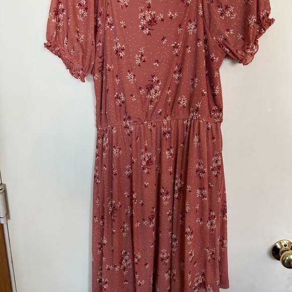 Wallflower Large Floral dress mauve pink - Picture 2 of 9